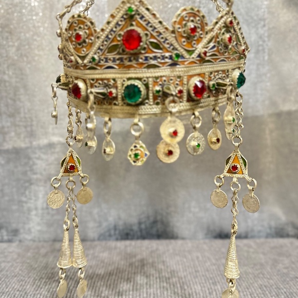 TAOUNZA Touareg Coiffe berbère, Bijoux Femmes Berbères, from Marocains Tiznit - Picture 9 of 16
